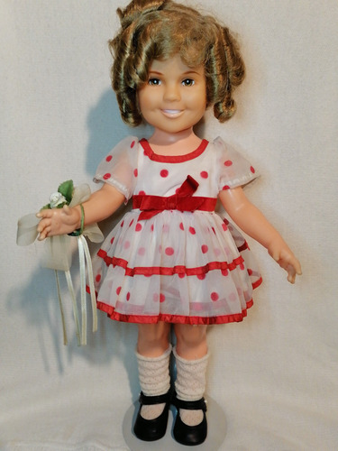 Vintage Muñeca Antigua Shirley Temple Ideal 1972 40cm. 