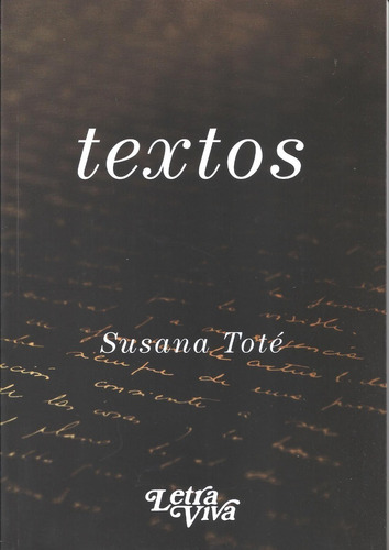 Textos - Susana Tote