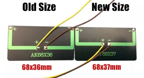 Mini Panel Solar 5 Voltios 60 Miliamperios Para Proyectos