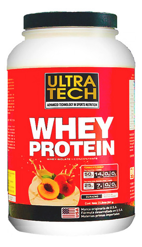 Whey Protein Ultra Tech Proteina De Suero Masa Muscular En3x