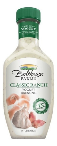 Bolthouse Farms Aderezo De Yogurth Ranch Classic 414ml.