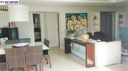 Imagem 3 de 15 de Apartamento Com 180 M², Com 4 Dormitórios Sendo 2 Suítes, 4 Vagas, Depósito. - Mc2788
