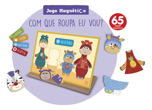 Jogo Magnético Com Que Roupa Eu Vou? 0468 - Nig Brinquedos