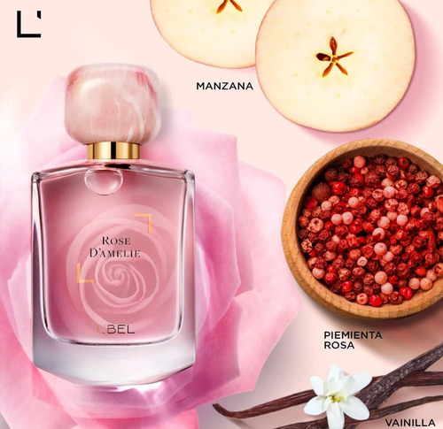 Miss + Rose De Amelie Lbel Fragancia Para Mujer
