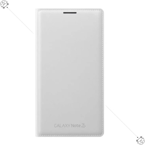 Forro Samsung Note 3 Wallet Cover Estuche Original - Blanco