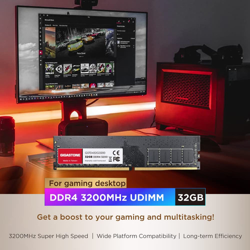 32gb Ddr4 3200mhz (2933mhz O 2666mhz) Gigastone Pc4-25600