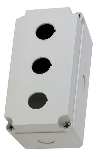 Botoeira Comando Vazia 3 Furos 22mm Plástico Ip65 Siemens