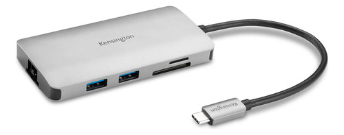Docking Station Uh1400p Usb-c 8 En 1 Kensington - Gris