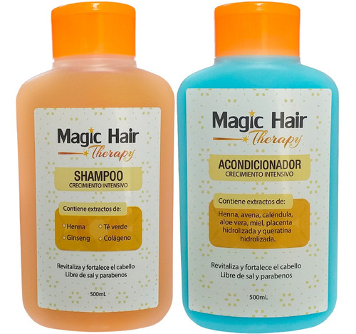 Magic Hair Shampoo+ Acondiciona - mL a $75