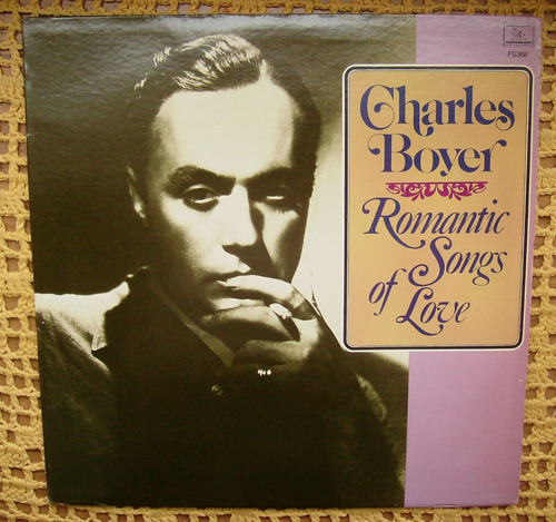 Charles Boyer / Romantic Songs Of Love - Lp Vinilo Usa