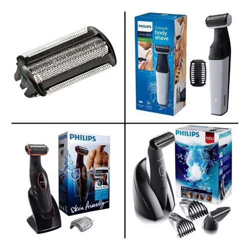 Cuchilla Philips Bodygroom X2 Original Bg2024 Bg3005 Qg3380