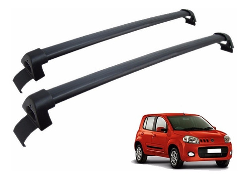 Rack Bagageiro Teto Fiat Novo Uno Sporting 4 Portas 2021