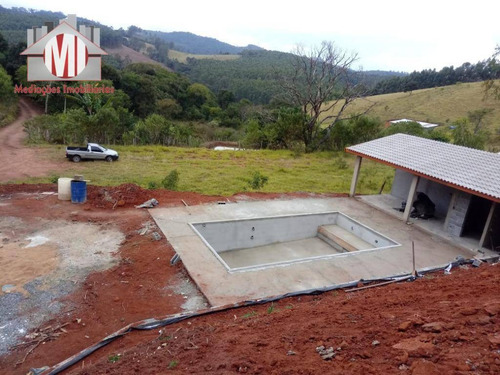 Imagem 24 de 24 de Linda Chácara Com 02 Dormitórios, Piscina, Edícula Gourmet E Lago, À Venda, 5000 M² Por R$ 450.000 - Pedra Bela - Pedra Bela/sp - Ch0789