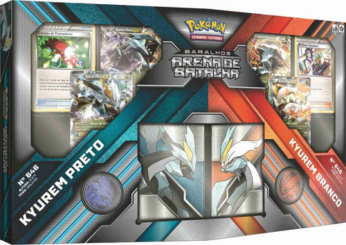 Pokemon Arena De Batalha Kyurem Preto Vs Kyurem Branco Copag