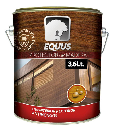 Protector Para Madera Equus 3.6 Lts - Sas