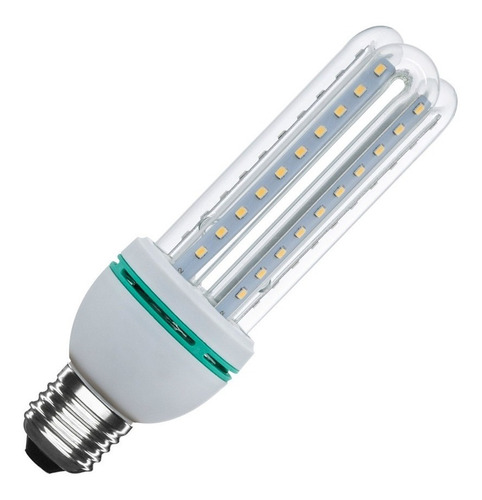 Lampara Led 12w 3 Tubos Rosca Comun E27 220v Bajo Consumo