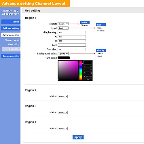 Decodificador De Video Uraycoder Uhcvd265-1-4k H.265 H.264
