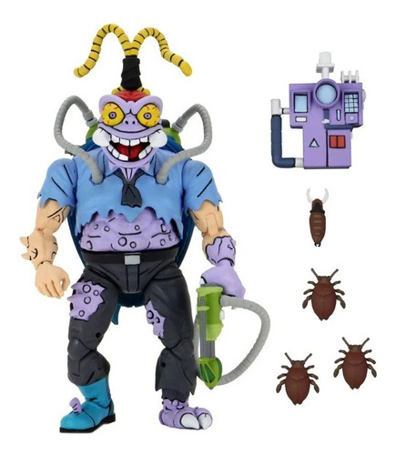 Figura Antrax & Scumbug Man 7 (cartoon Ver.) Tmnt Neca