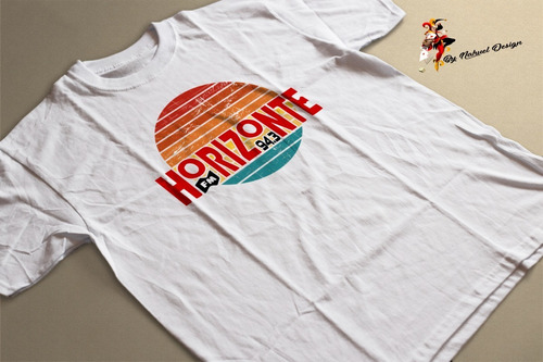 Remera Fm Horizonte Logo Retro Art