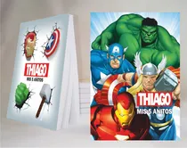 Comprar Avengers Comic Souvenir Anotador Personalizado X50 7x10cm