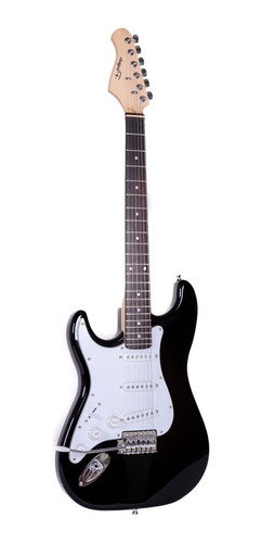 Imagen 1 de 10 de Guitarra Eléctrica Parquer Stratocaster Zurdos Negra