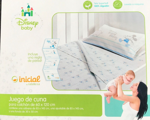 Sábana Cuna Piñata 100% Algodón Disney Bebé Oferta-promo