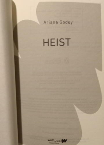 Heist - Ariana Godoy - Como Nuevo - Caballito - P.chacabuco (Usado)