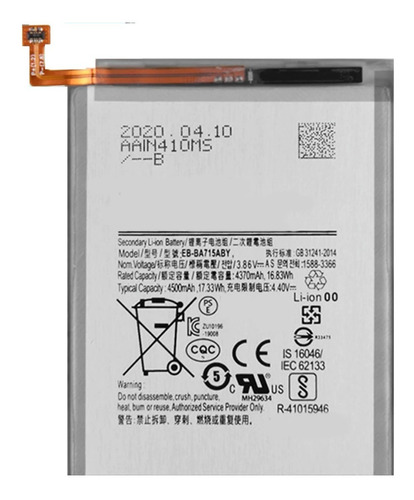 Batería Para Samsung A71 A715 Eb-ba715aby - Garantía
