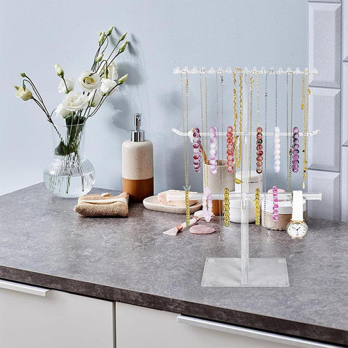 Soporte Organizador De Joyas Con Forma De T, Soporte Para