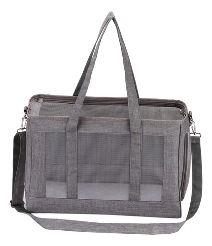 Bolsas De Transporte Para Cachorros Portador De Viaje Gris L