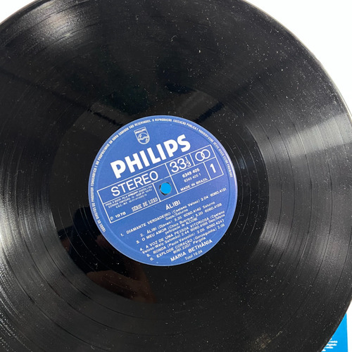 Lp Maria Bethania Álibi (com Encarte) (Usado)