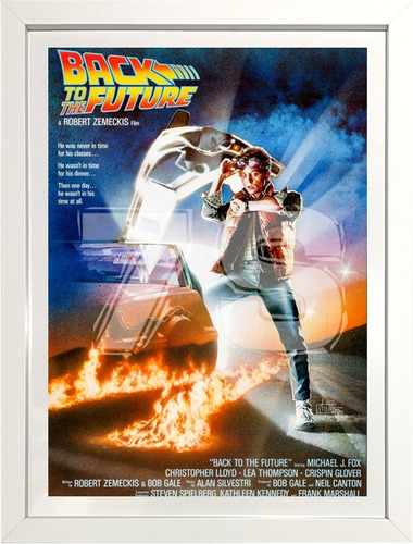 Cuadro Decorativo Posters Películas Volver Al Futuro