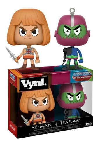 He-man Y Trap Jaw Funko Pop Vynl Master Of The Universe