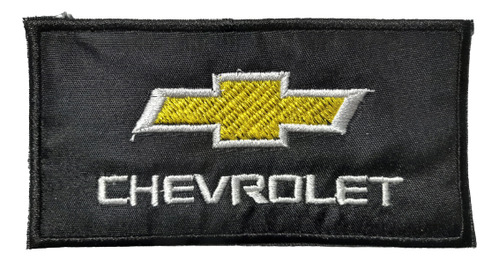 Parche Aplique Aplicacion Bordado Chevrolets 12x6,5cm