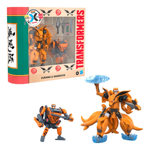 Figura Transformers Kurama E Gamakichi