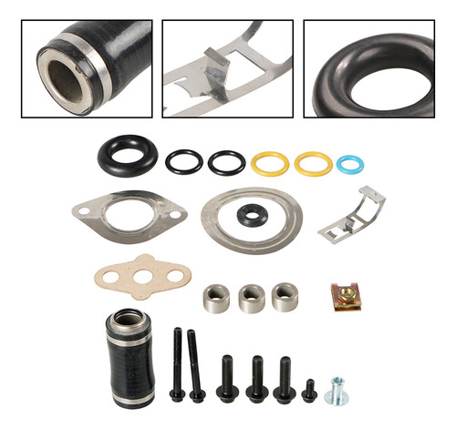 Juego De Juntas De Colector De Admisión Egr Cooler Para Ford