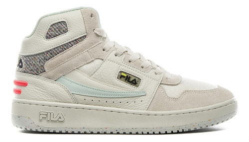 Zapatillas Fila Acd Mid Hombre Moda Blanco