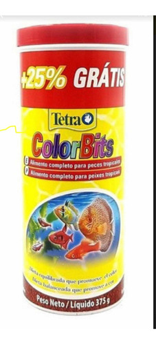 Ração Para Peixes Tetra Colorbits Grânulos - 375g