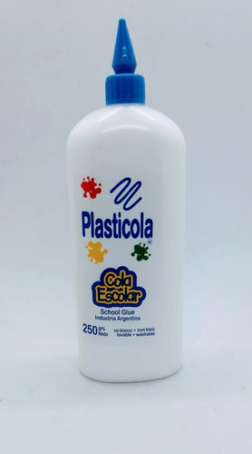 Plásticola Adhesivo Escolar  X250cc -no Toxico-ind.argentin 
