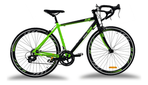 Bicicleta De Ruta Monk Flug Rodada 700 Color Verde