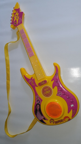 Guitarra Con Luz Musical De Soy Luna Para Niña 