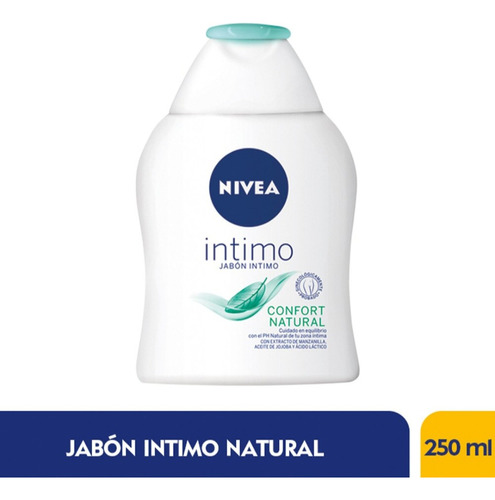Jabón Íntimo Nivea Natural 250 Ml - mL a $200