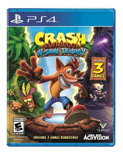 Crash Bandicoot: N. Sane Trilogy Ps4 Fisico