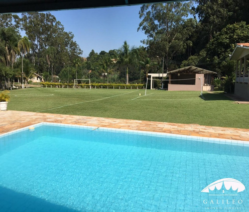 Imagem 1 de 30 de Excelente Chácara À Venda , Pronta Para Morar, Com Lago, Piscina E Ótimas Edificações - Ch00060 - 34626999