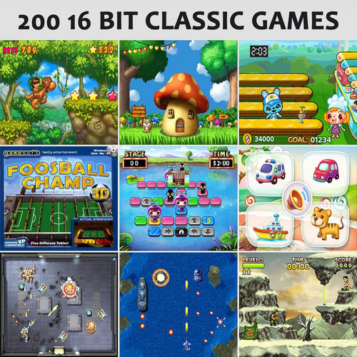 Consola De Juego Portátil De 16 Bits De 16 Bits Para Adultos