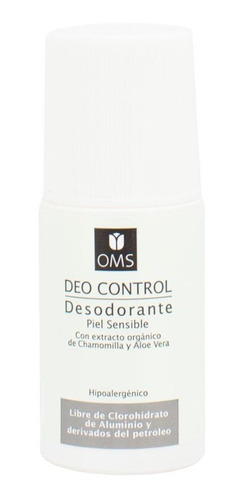 Imagen 1 de 1 de Oms Deo Control Desodorante Roll On Piel Sensible