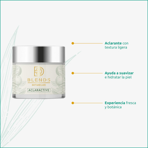 Rutina Aclarante Facial Blends Botanicare