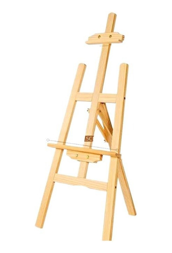 Caballete De Madera Profesional De Tripie Para Pintar 90cm
