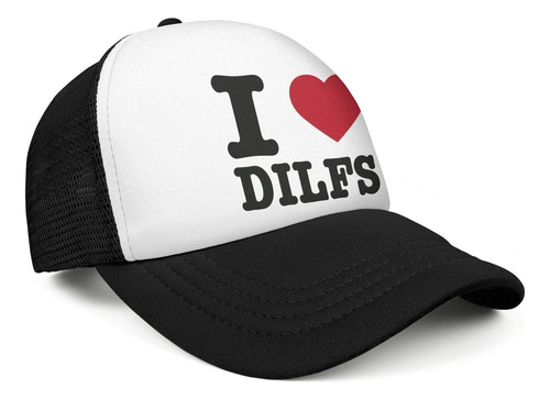 I Love Dilfs Hat I Heart Dilf Hat Funny Hat Gag Regalos Homb