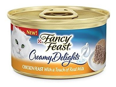 Purina Fancy Feast Creamy Delights Banquete De Pollo